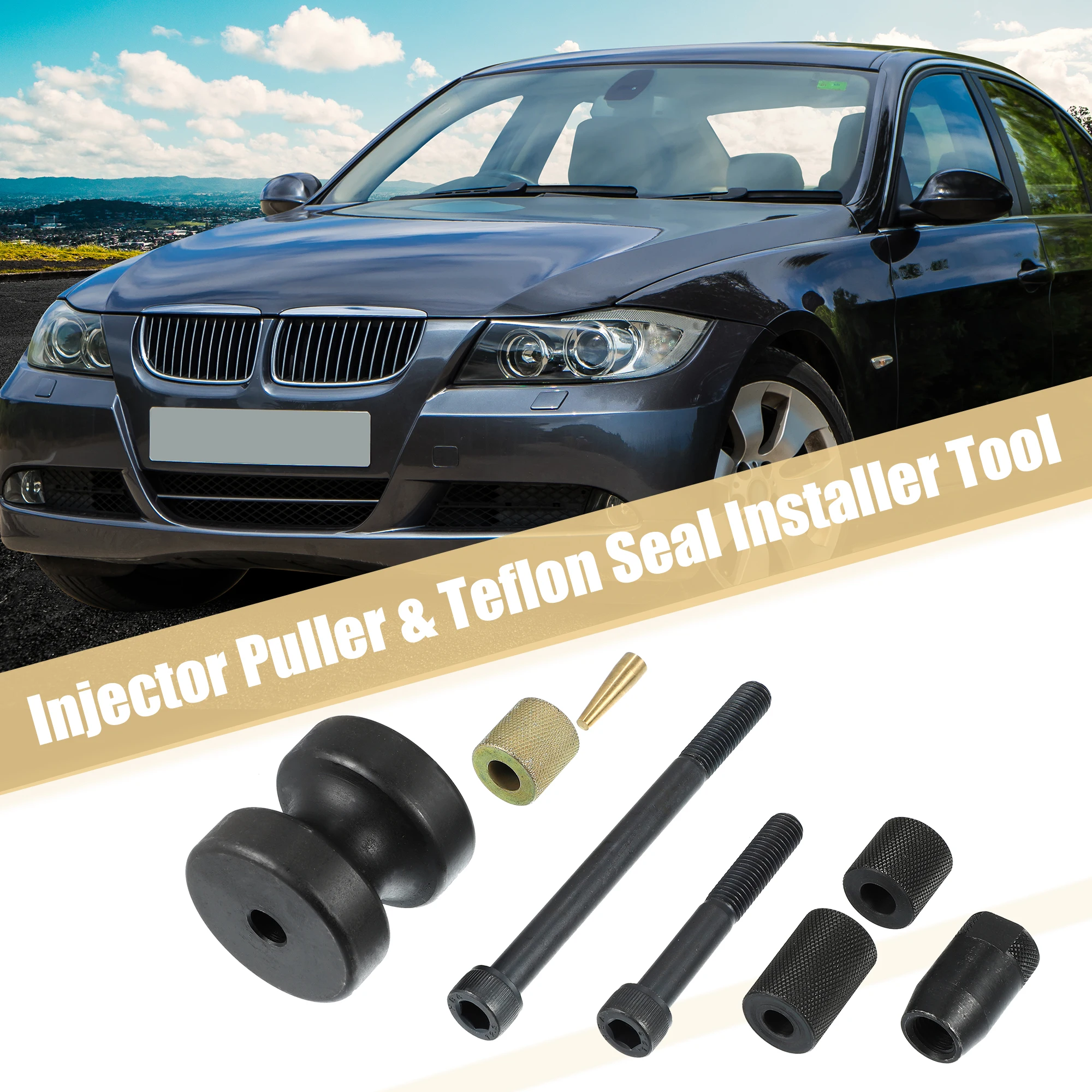 X Autohaux 1 Set Injector Puller and Seal Installer Tools for BMW N14 N18 N54 130192 130195