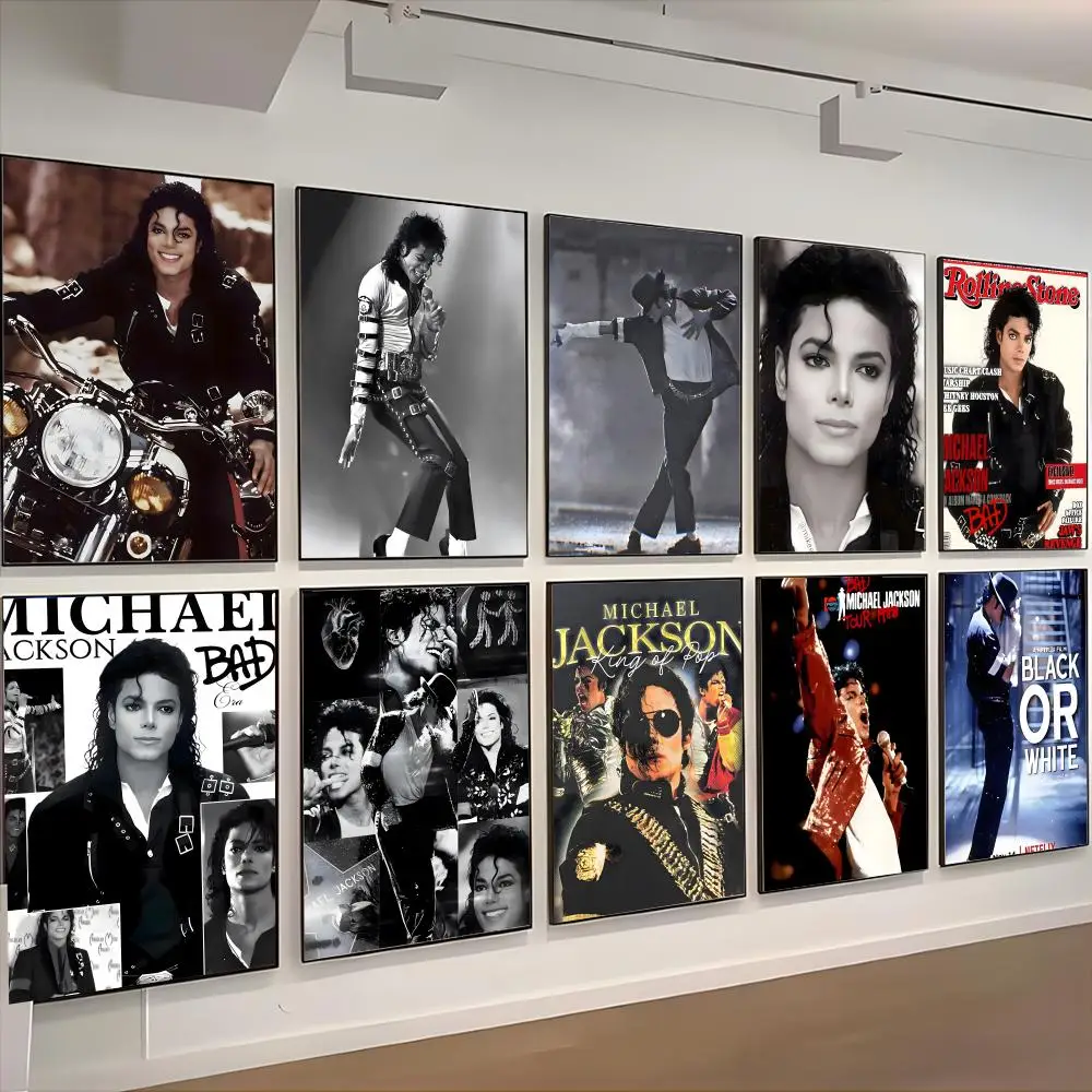 pop singer Michael Jackson Poster retro art restaurant bar decoration