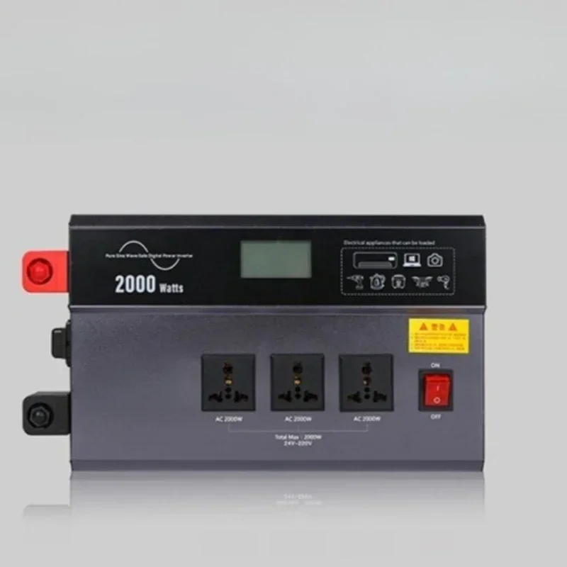 Car sine wave inverter to large truck RV power converter