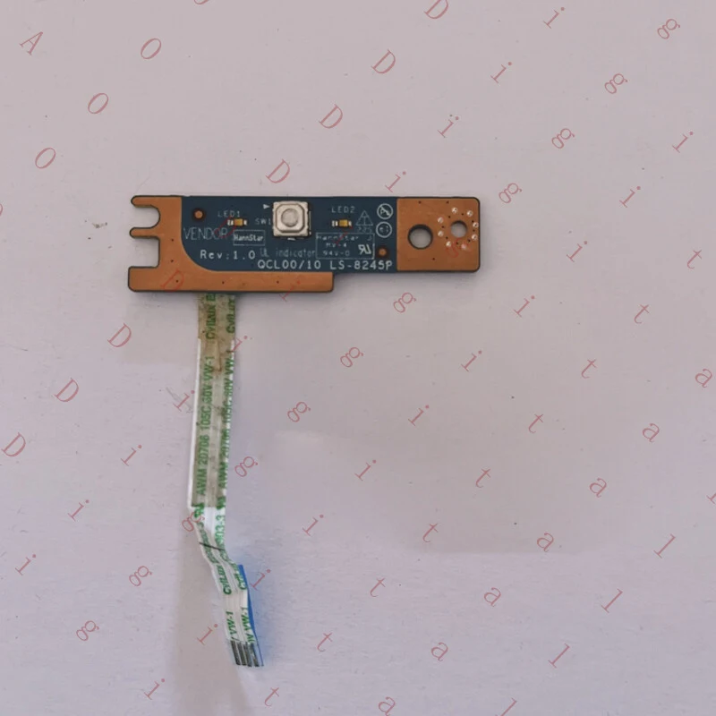 WW For Dell 5520, 5525, 7520, 3560 Boot Board, Boot Key Switch Board, LS-8245P