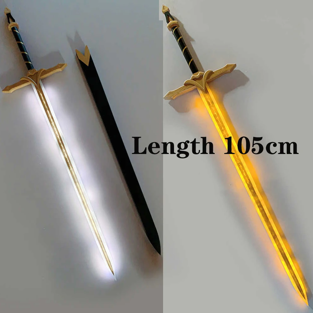 Młynar Arknights Luminescent Sword Props Cosplay Weapons Halloween Christmas Party Clothing Props for Comic Show