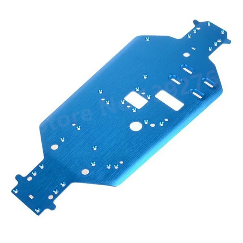 06056 Aluminum Metal Chassis For HSP RC 1/10 94188 94166 Car Buggy Truck Part