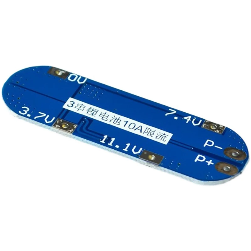 10 Stück 11,1 V 12 V 12,6 V Lithium-Batterie-Ladegerät-Schutzplatinenmodul