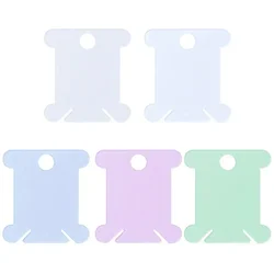 10/20/50PCS Plastic Bobbins Spool Thread Card Embroidery Floss DIY Sewing Tools Floss DIY Stitch Organizer Holder Sewing Tools