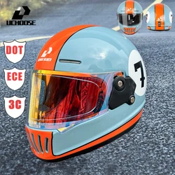 Retro Motorcycle Helmet DOT Certification Open Face Helmet Summer Moto Helmet Capacete De Casco Vintage Casque Vintage motorbike