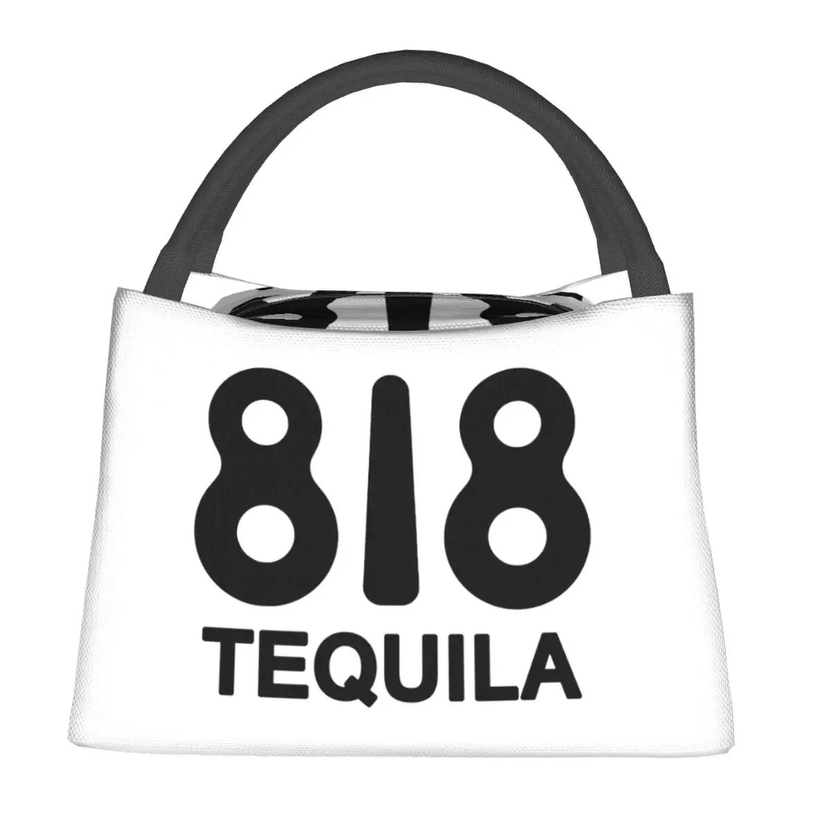 818 Merch 818 Tequila Logo Lunch Bags Insulated Bento Box Leakproof Lunch Tote Picnic Bags Cooler Thermal Bag for Woman Office