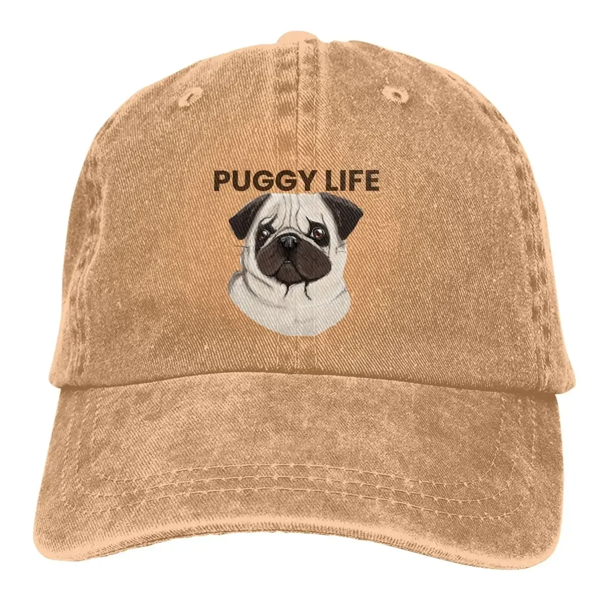 

Denim Cap Sun Visor Puggy Life Hip Hop Caps Cowboy Hat Peaked Hats for Outdoor Hiking