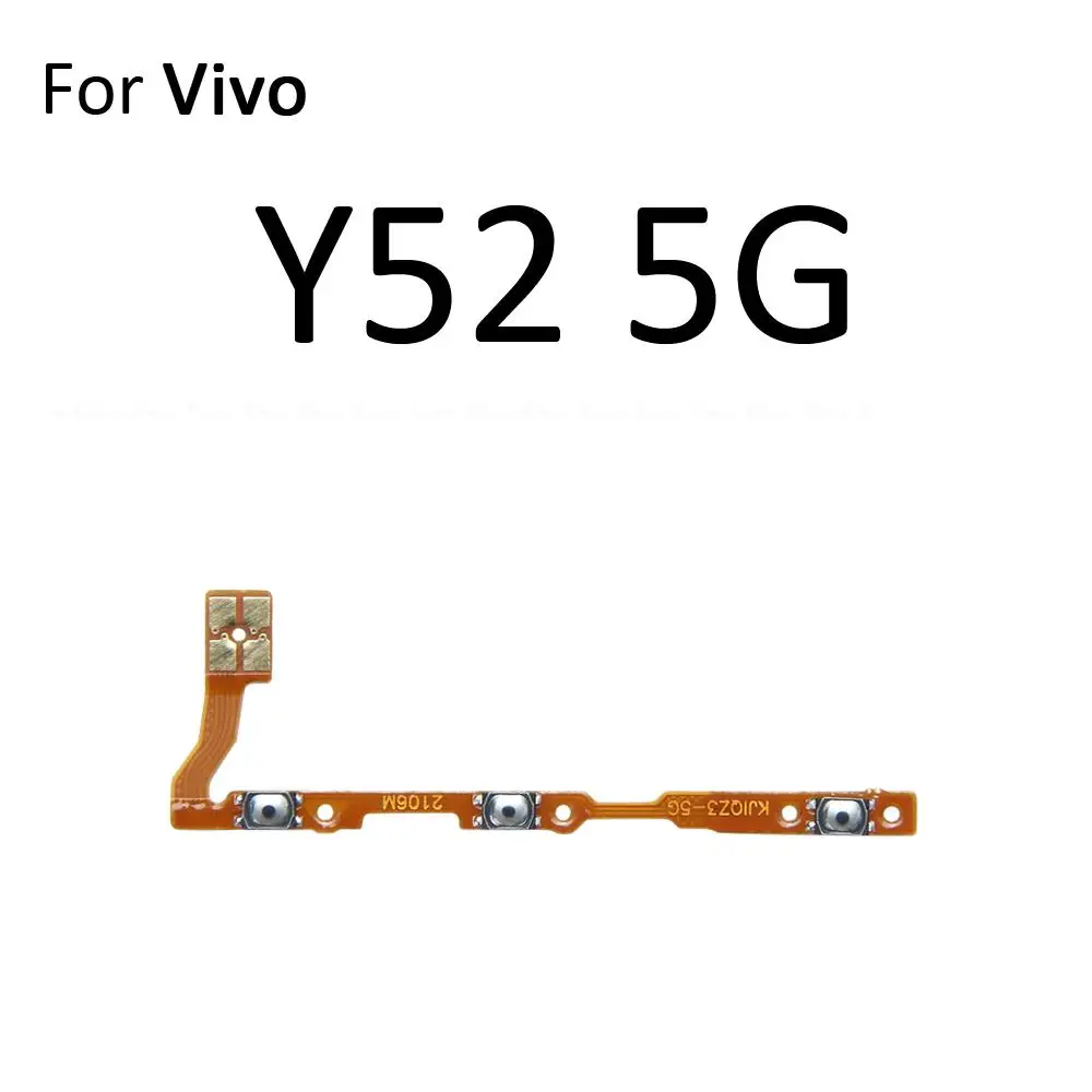 Power ON OFF Mute Control Key Volume Button Flex Cable For Vivo Y50 Y50t Y51 Dec Sep 2020 Y51A Y51s Y52 Y52s Y53 Y53i Y53s