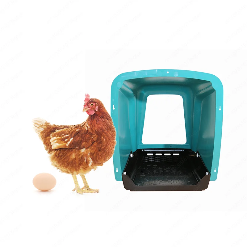 Environmentally friendly movable and easy to clean automatic chicken nest box