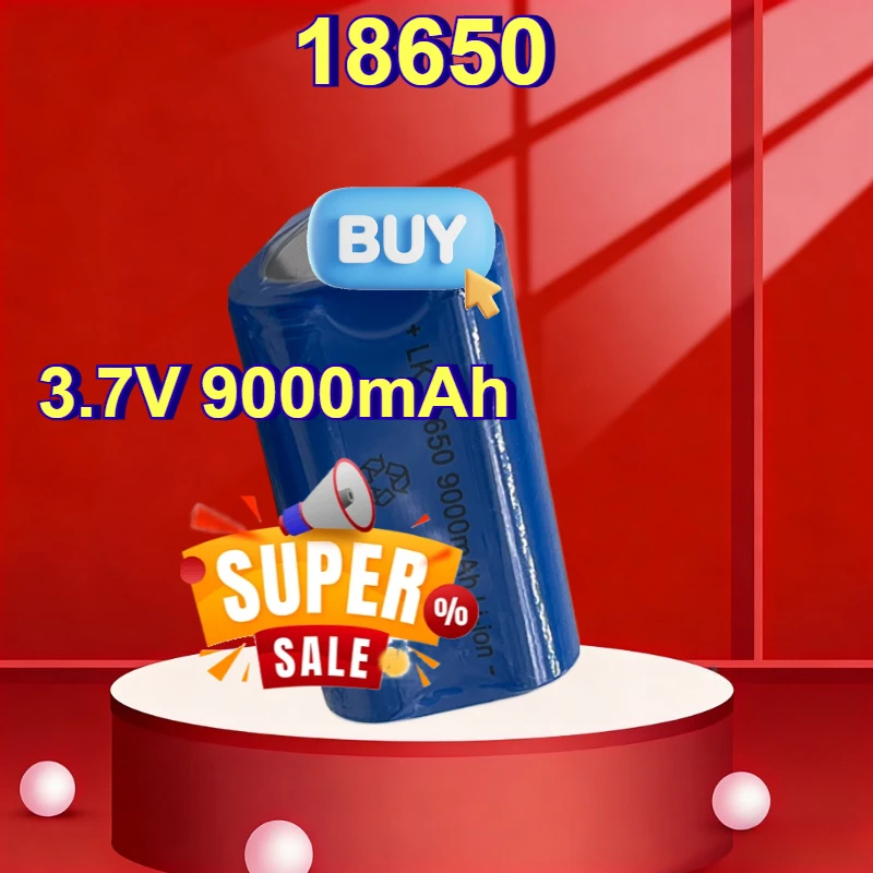 

3.7V 9000mAh 18650 Triangle Lithium Battery Pack Rechargeable for Outdoor Lighting
