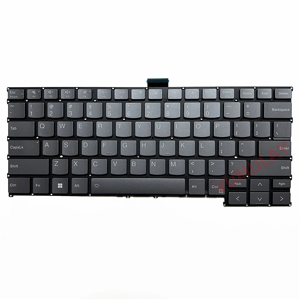 Imagem -03 - Teclado Retroiluminado dos Eua para Lenovo Thinkbook 14 G614 g6 Abp14 g6 Irl X514 Irp Irl Notebook