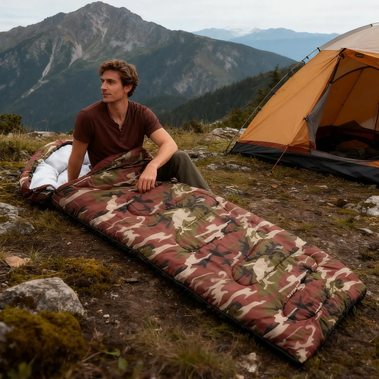 

Спальный мешок, теплые товары для кемпинга, осенний сезон, спальный мешок для пеших прогулок, препперы, любителей путешественников, выживания в пустыне