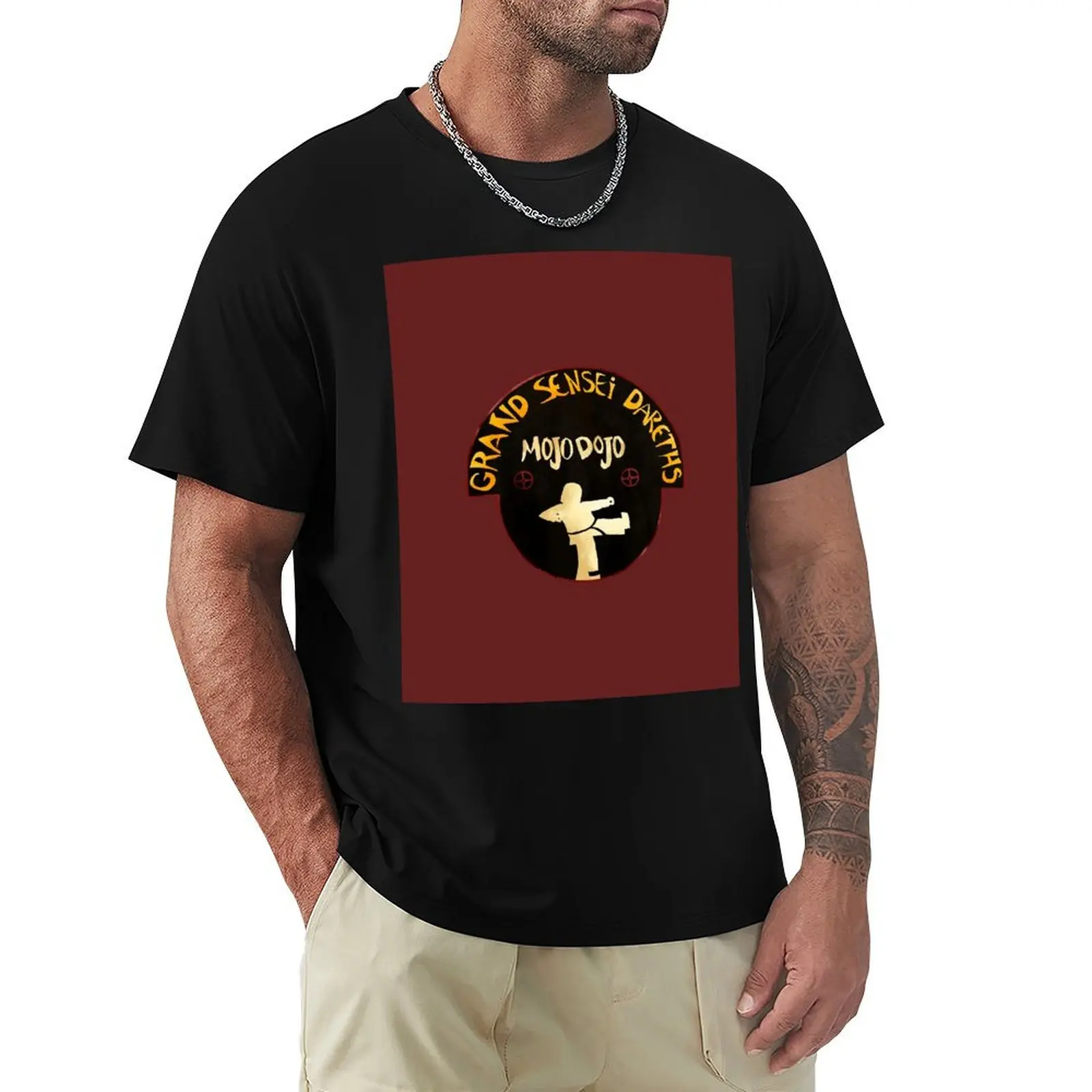 Grand Sensei Dareth's Mojo Dojo BRICK Version T-Shirt funny t shirts man T-Shirt
