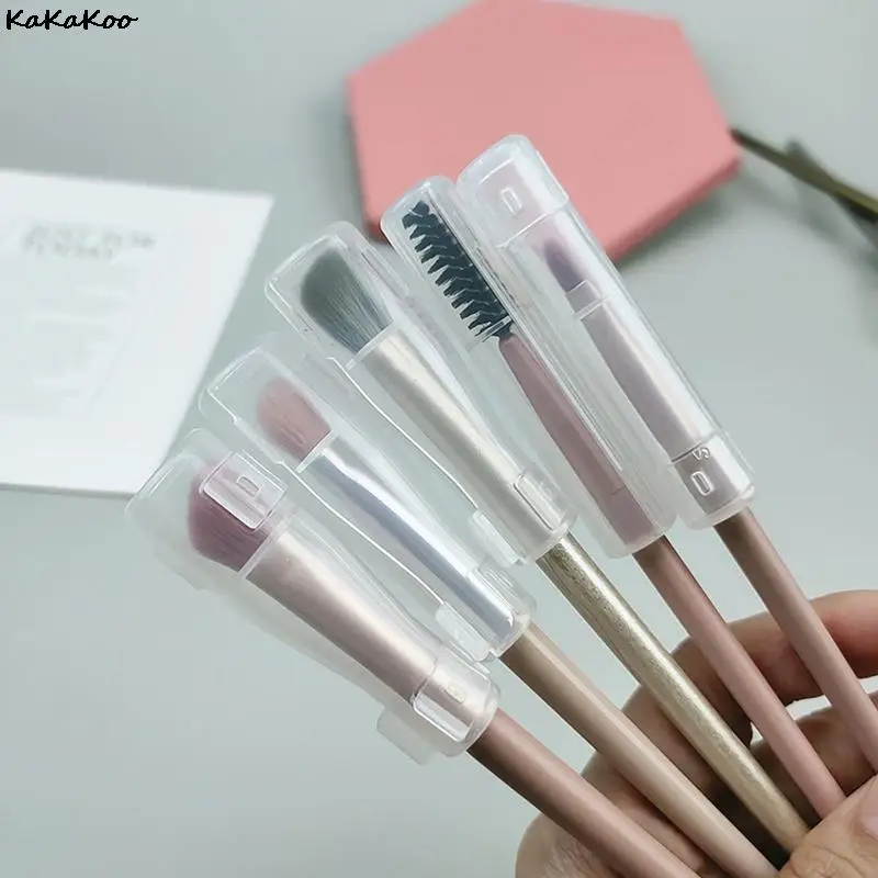 Portable Waterproof Makeup Brush Dust Protection Cover Guards Anti-explosive Sleeve Brush Storage Tool MakeUp Tool Accessor