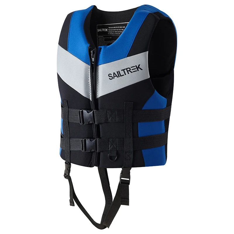 Water Sports Fishing Water Ski Vest Kayaking Boating Swimming Drifting Safety Vest Adults Life Jacket Neoprene Safety Life Vest