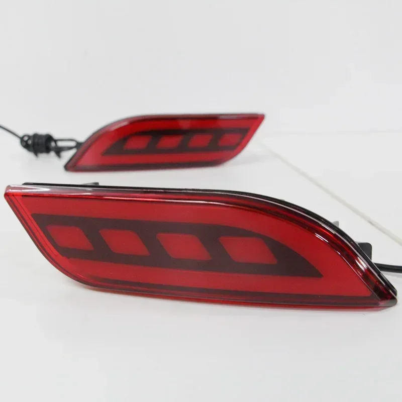 

Car LED Rear Bumper Lamps For Jeep Compass 2017 2018 Brake Light Turn Signal Backup Reflector Lamp Reverse Fog Taillights