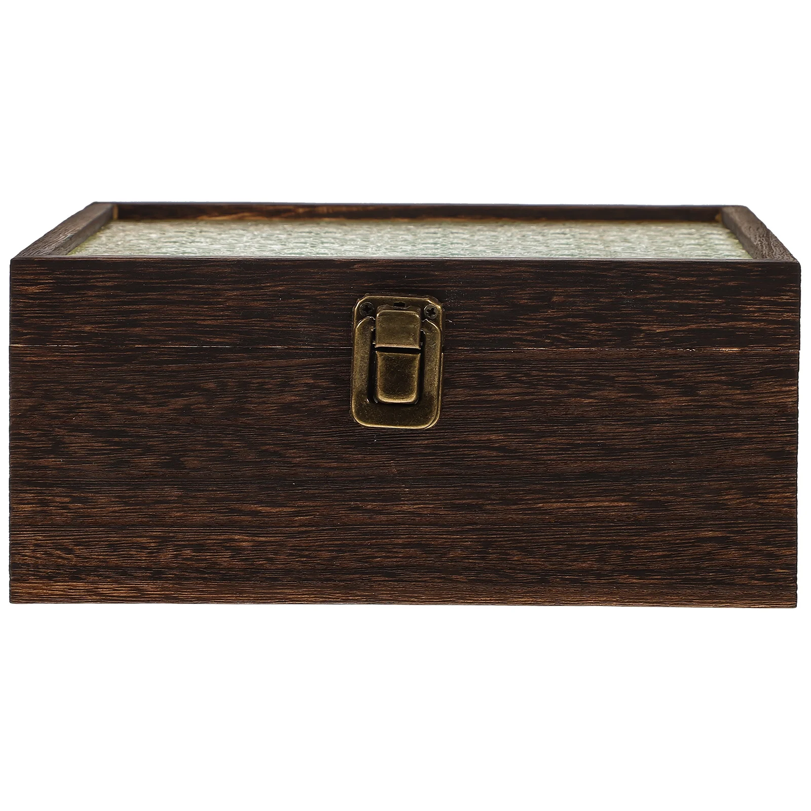 

Деревянная коробка для хранения ювелирных изделий, ретро-дизайн, стеклянная крышка, органайзер для ювелирных изделий, чехол для колец, ожерелий, сережек, легкий, прочный