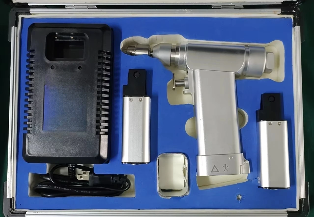 High Quality Medical Surgical  Electric Bone Drill with Battery Accessories Power Tools Set for Trauma Operation