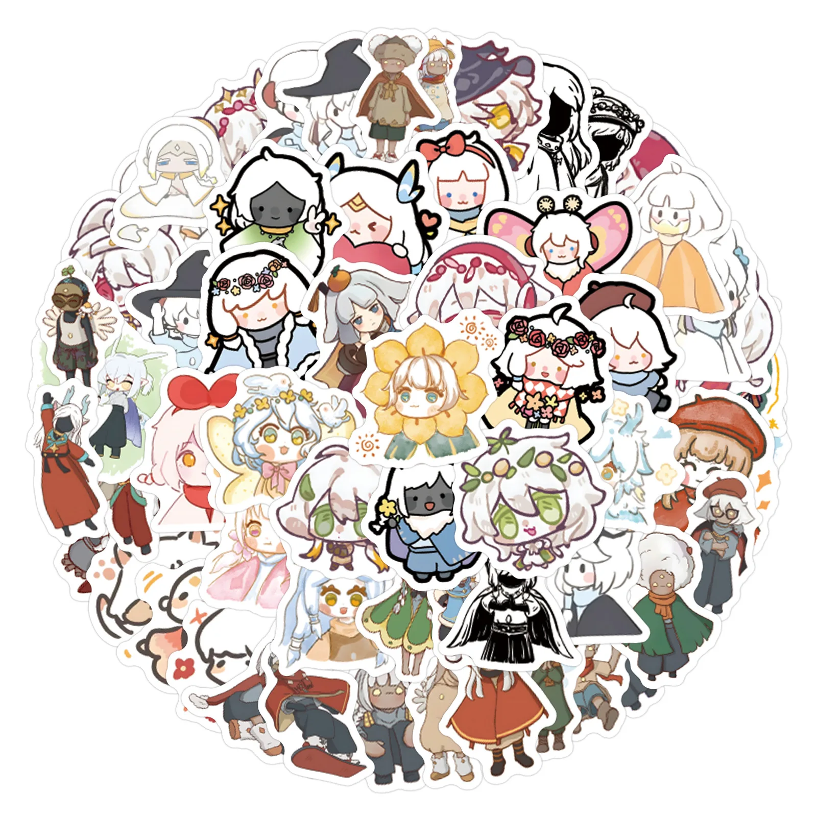 10/100PCS Game Sky Children of the Light Cartoon Cute Stickers Kawaii Personality Creative Decoration Laptop Pencil Case Decals