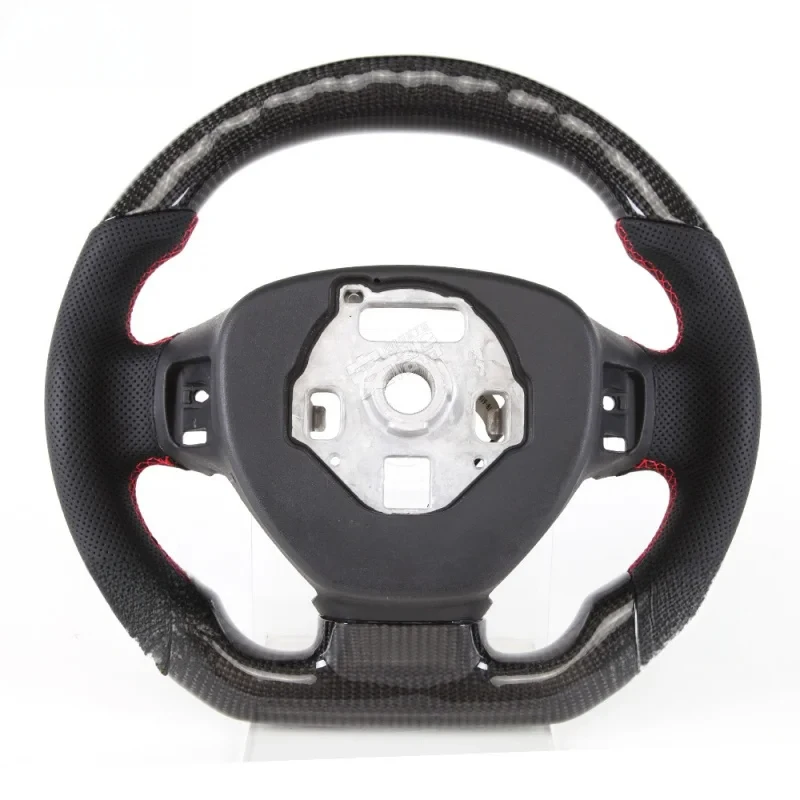 LED Carbon Fiber Sports Steering Wheel For Auto Modification