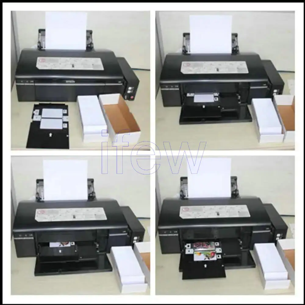 PVC Board PVC Printing Card Tray PVC ID Card Tray for Epson R270 R260 R280 R290 R380 R390 RX680 T50 T60 P50 L800 L801 R330 Trays