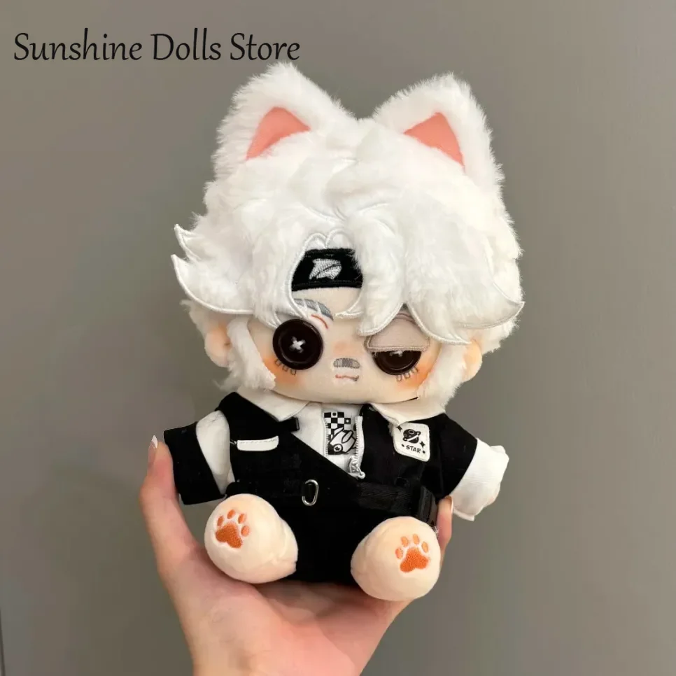 

Game Identity Ⅴ Prisoner Luca Balsa Plush Stuffed Doll Figure Dress Up Cotton Body Toy 20CM Anime Clothes Plushie Xmas Gift