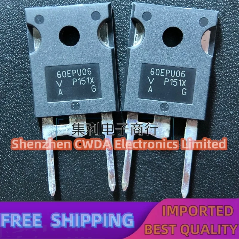 10PCS-20PCS  60EPU06 60EPU06PBF TO-247 600V 60A  In Stock Can Be Purchased