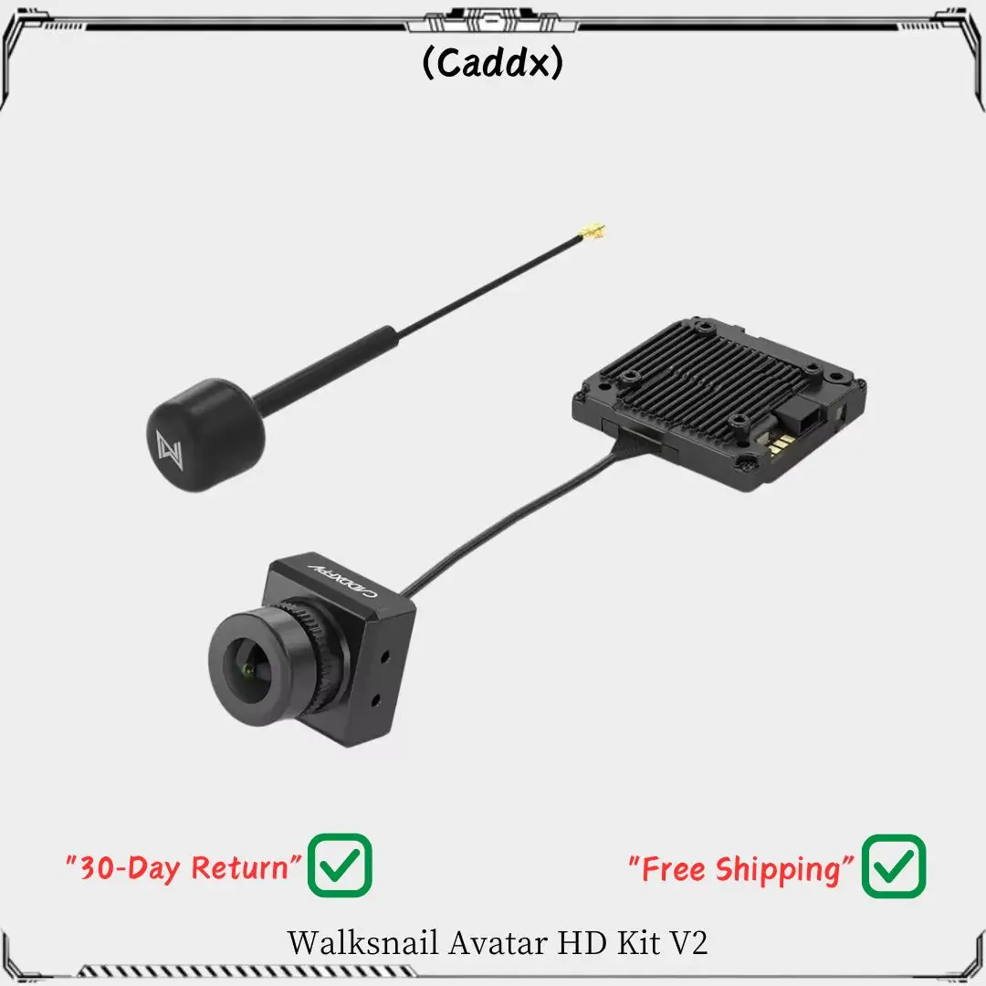 

CADDX Новый Walksnail Avatar HD Pro Kit V2 с камерой Gyroflow 8G 32G для FPV DJI Racing Drone Pilots Аксессуары