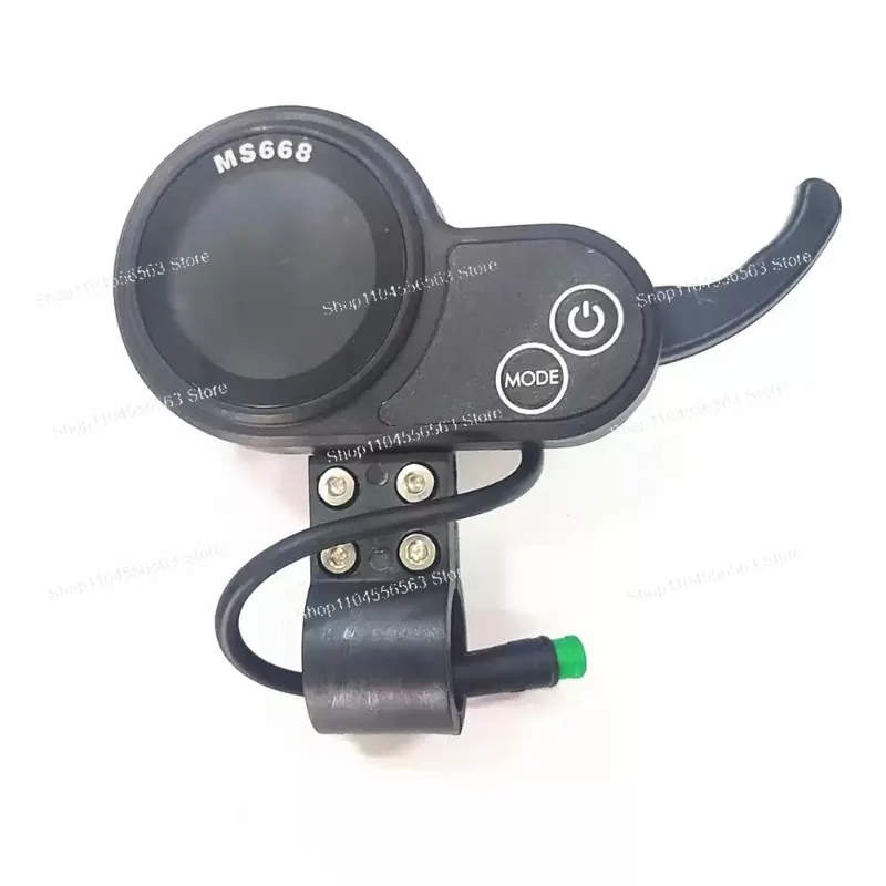 MS668 60V 5-pin electric scooter spare parts - two-in-one speedometer - high-quality LCD finger-type accelerator display screen