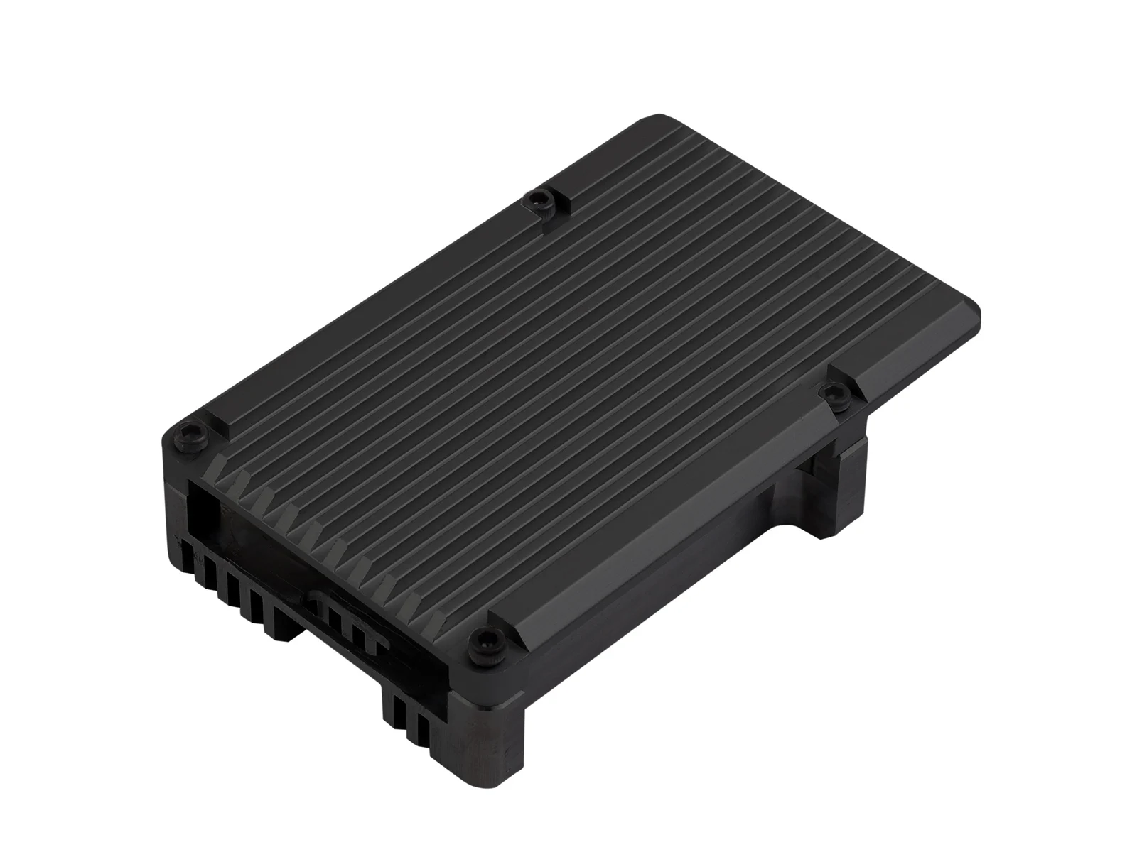 Picture 6: Waveshare Aluminium Alloy Case,  Based On Raspberry Pi 5, Faster heat dissipation, Dual Cooling Fans for Pi 5