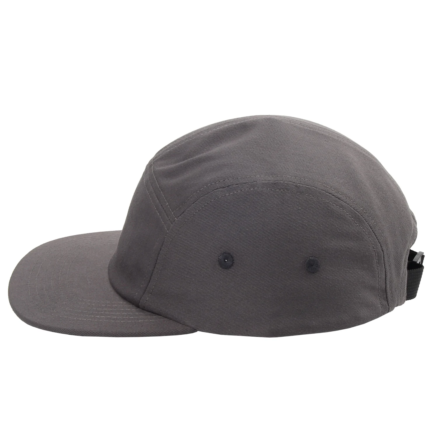 Classic 5 Panels Cap Flat Bill Washed Cotton Camping Running Hats Solid Soft Low Crown Classic Baseball Caps Adjustable