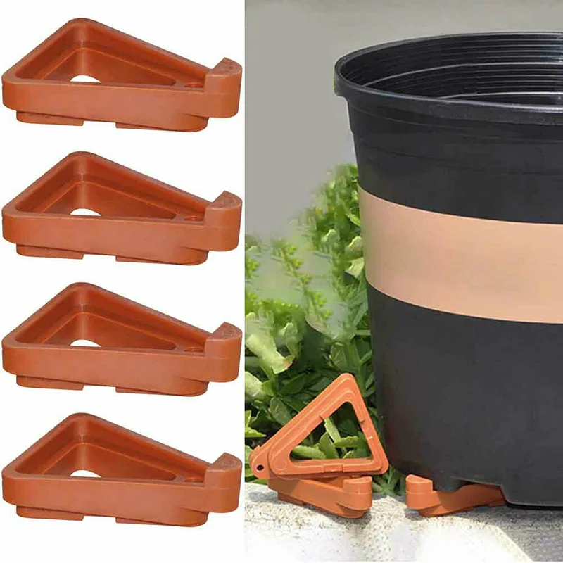 

12pcs Flower Pot Feet Invisible Flower Pot Risers Non-slip for plant Pot