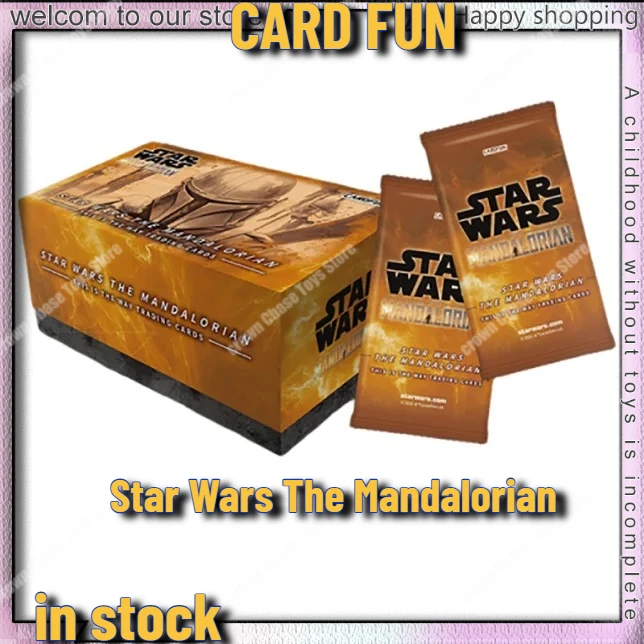 【in-stock】card-fun-star-wars-the-mandalorian-this-is-the-way-trading-cards-blind-box-game-collection-cards-gift-toys