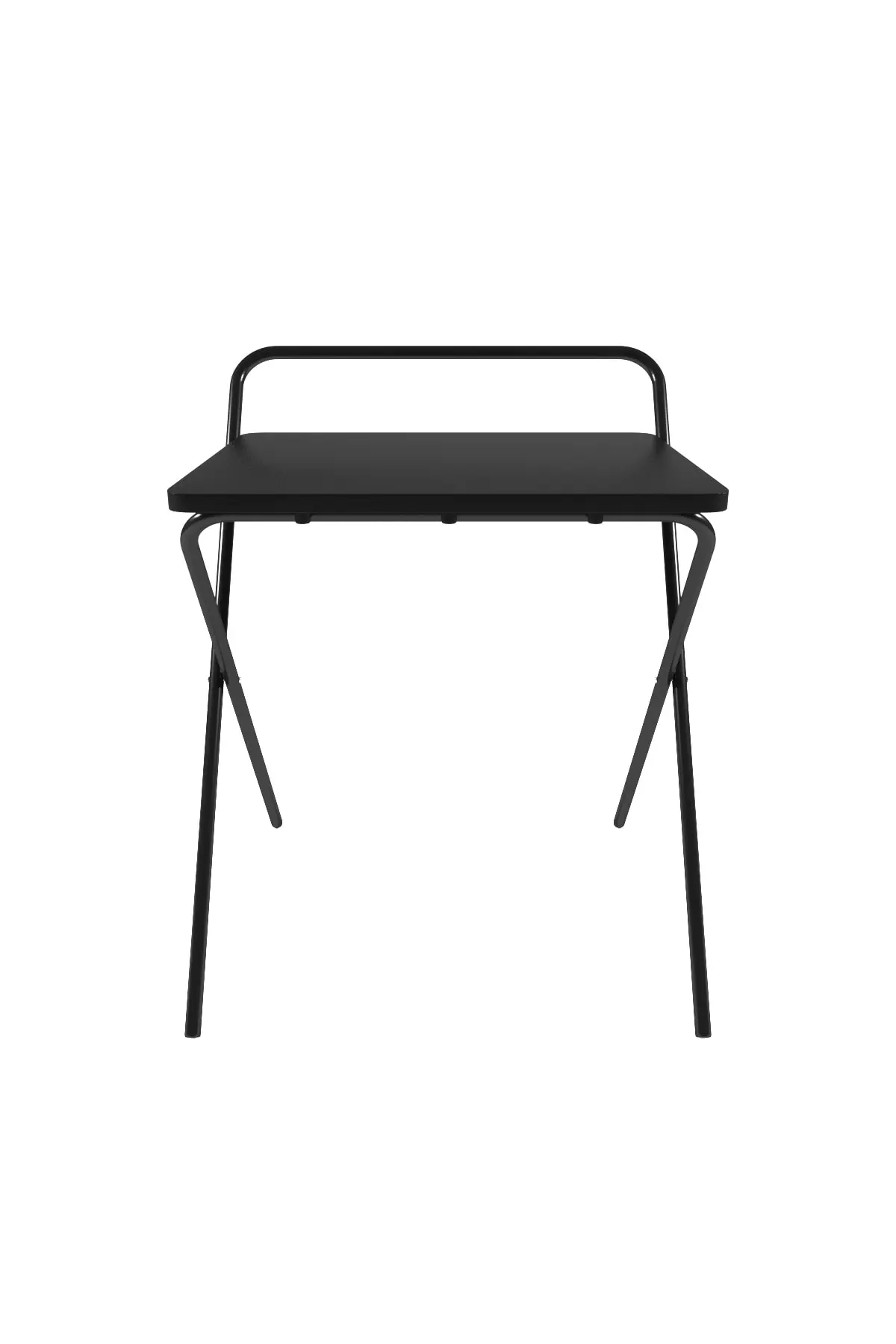 Laptop Table Folding Work Table Seat Stand 52x41 Cm Table-Black