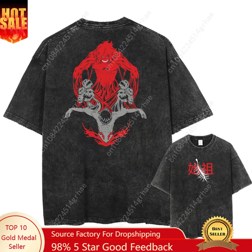 

100% Cotton Men's Summer New Style T-shirt with Comic Gothic Printed Logo - Crew Neck Slim Fit Short Sleeve Plus Size