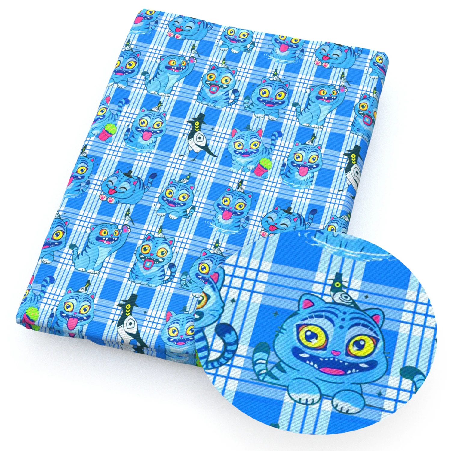 50*145 سنتيمتر Kpop الكرتون المطبوعة نسيج القطن والبوليستر لخياطة الأنسجة اللحف الأقمشة التطريز المواد DIY بها بنفسك اليدوية #3