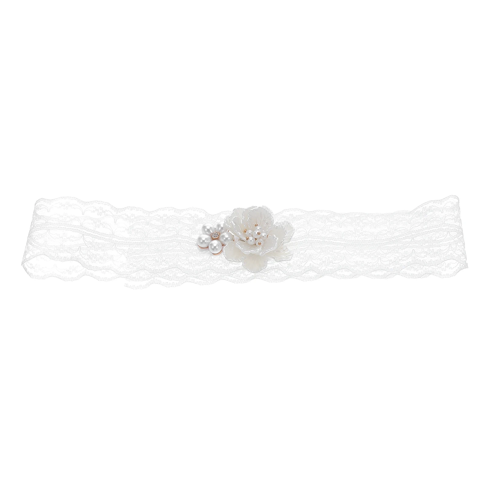 

Wedding Hand Flowers Bridesmaid Corsage Wristlet Bridal Decor Bracelet Wristband Artificial Alloy