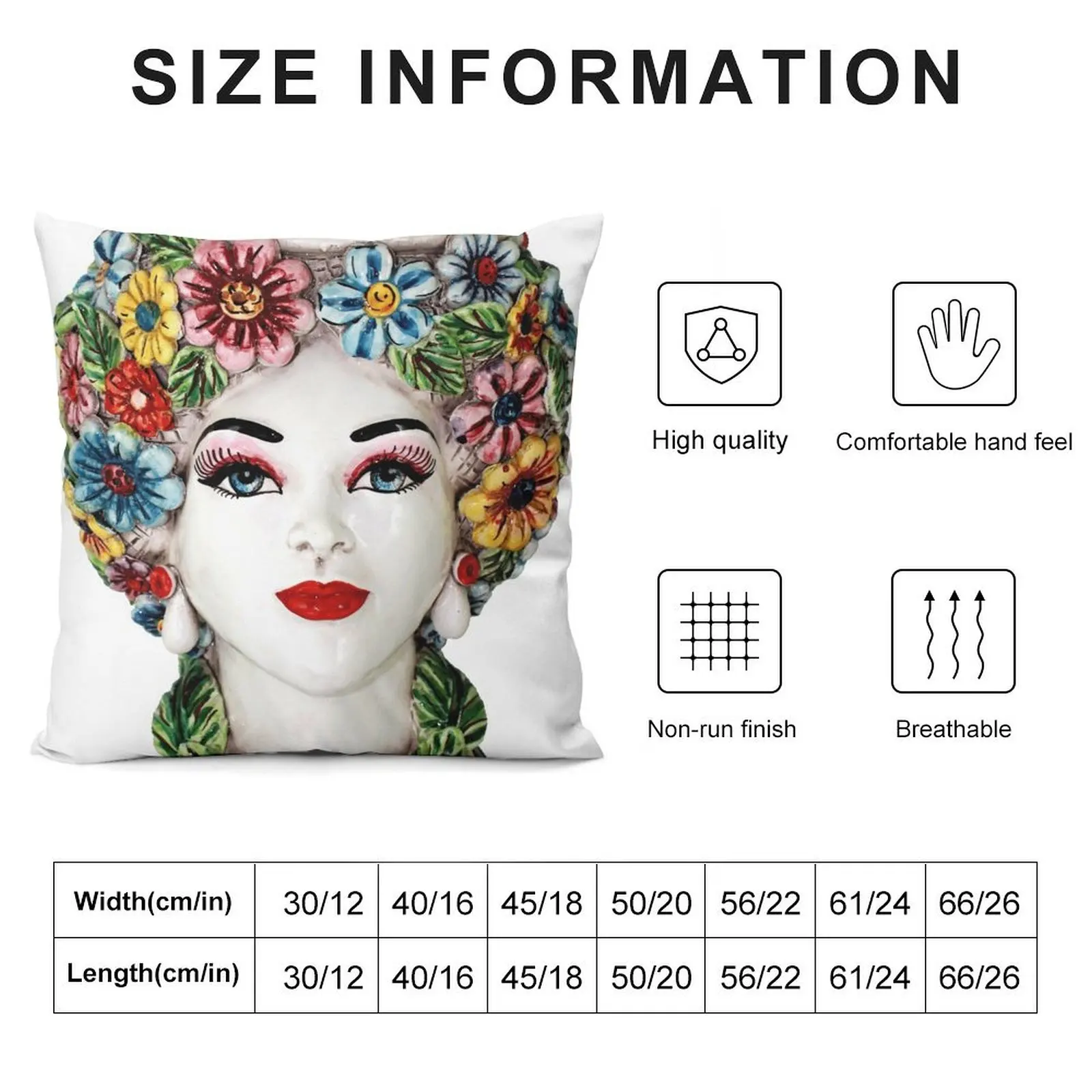 Moro’s Head II Throw Pillow Room decorating items Pillowcases For Pillows Decorative Sofa Cushion pillow pillowcase pillow