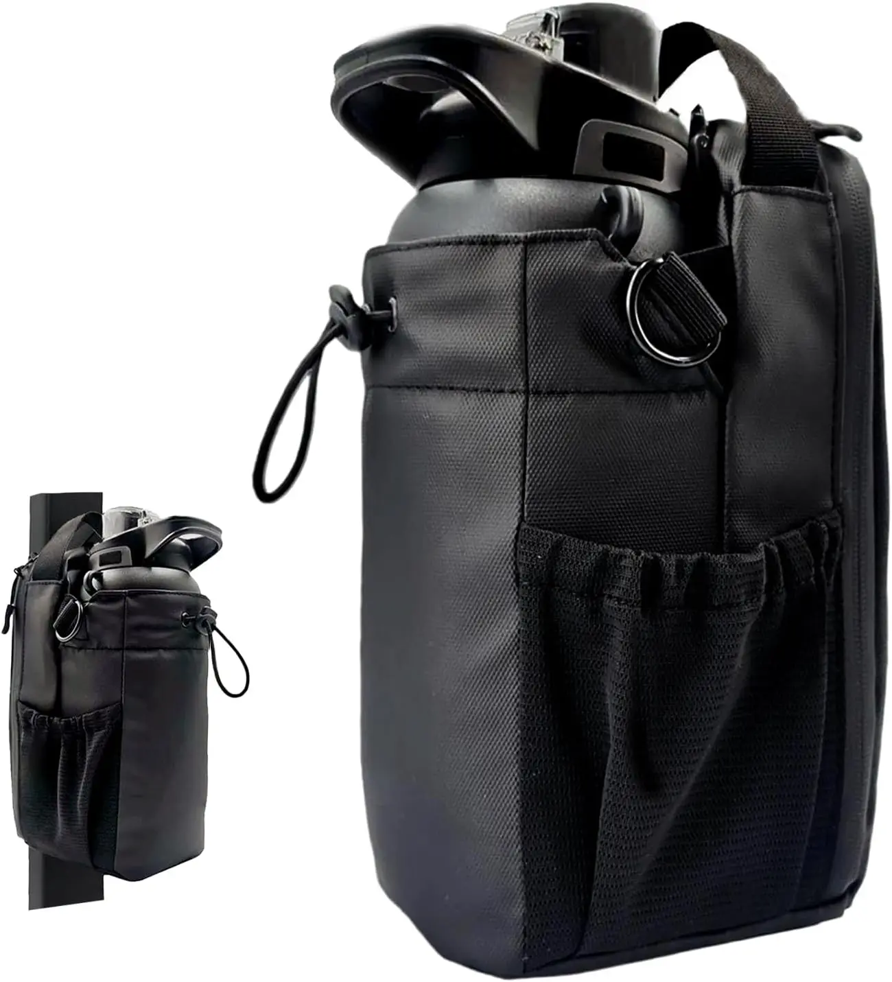 HOT!!! Magnetic Gym Cycling Water Bottle Bag -Unisex Magnetic Gym mountain Bag, Holds Gym Water Bottles with Strap, 9.84