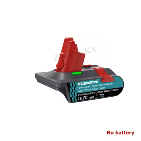 Battery Adapter For Makita 18V Battery Converter Work For Dyson V6/V7/V8 Series Lithium Tool Batteries Adapter(No Battery)