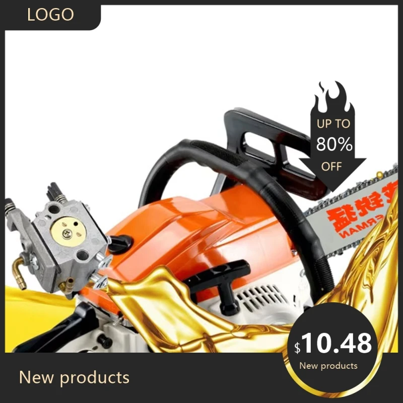 

1110 081, пила для лесозаготовок, мощная цепная пила, бытовая двухтактная ручная пила для валки деревьев, Weirui Meng 5200, сад