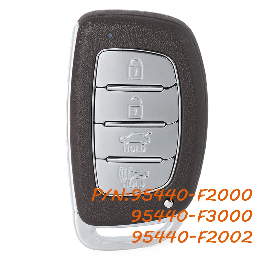 

KEYECU 95440-F2002 95440-F2000 95440-F3000 для Hyundai Elantra 2016 2017 2018 2019 2020 умный пульт дистанционного управления CQOFD00120 434 МГц