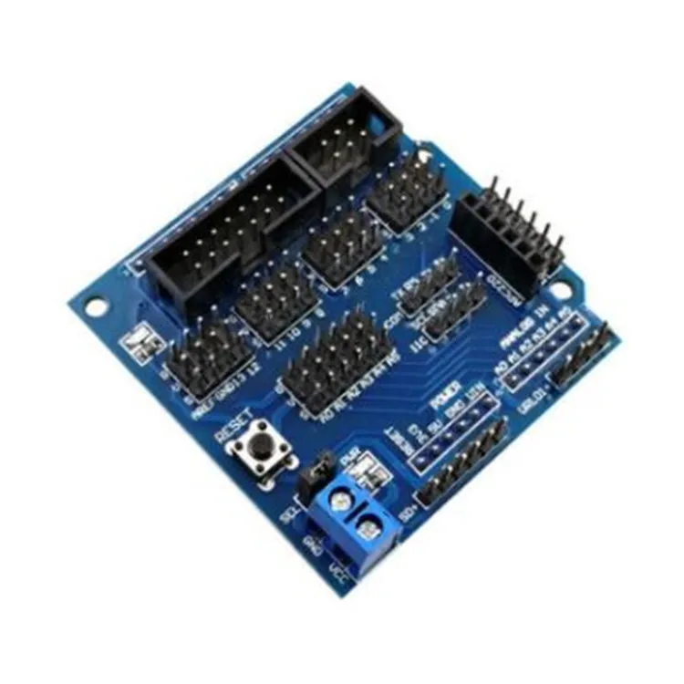 Scheda di espansione V5 Sensore Shield v5.0 Blocco elettronico Versione blu