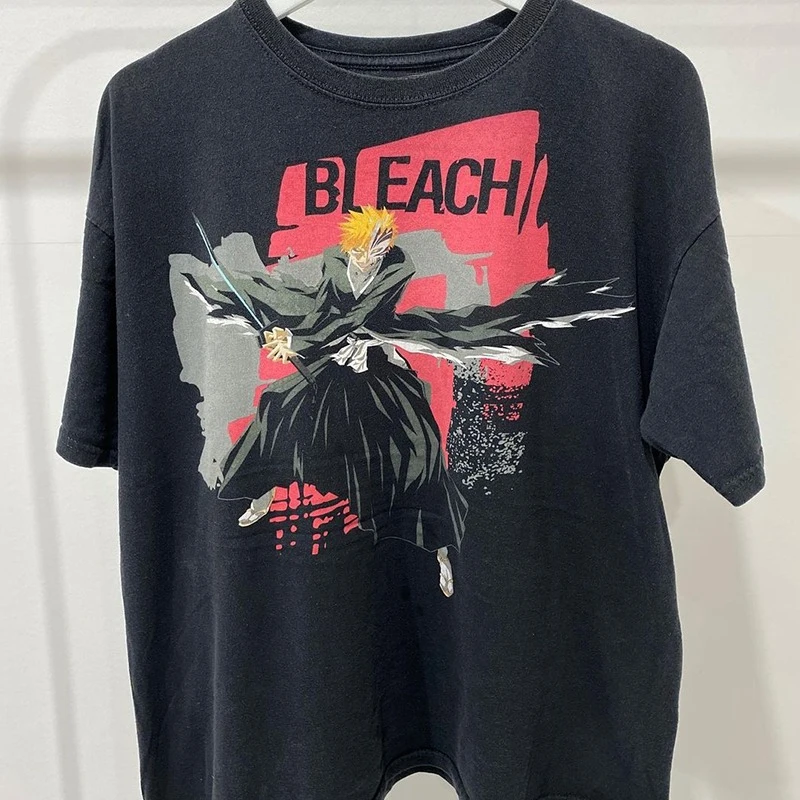 

Modern Online Store Japanese Trendy Brand Short-sleeved T-shirt Two-dimensional Animation Periphery Loose Men's Half-sleeves