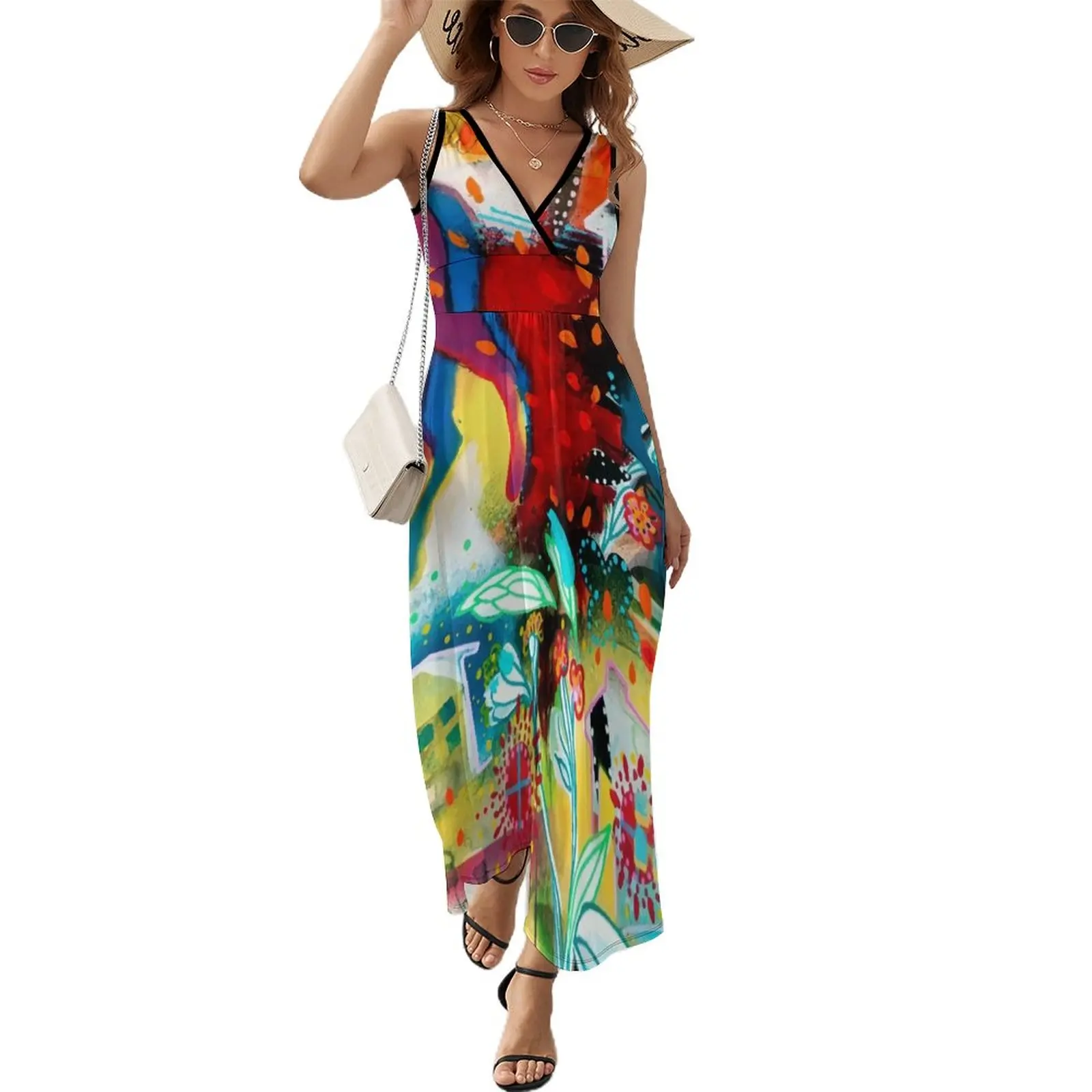 

the nordic summer night Sleeveless Dress women's clothing trend 2023 dress women summer 2023