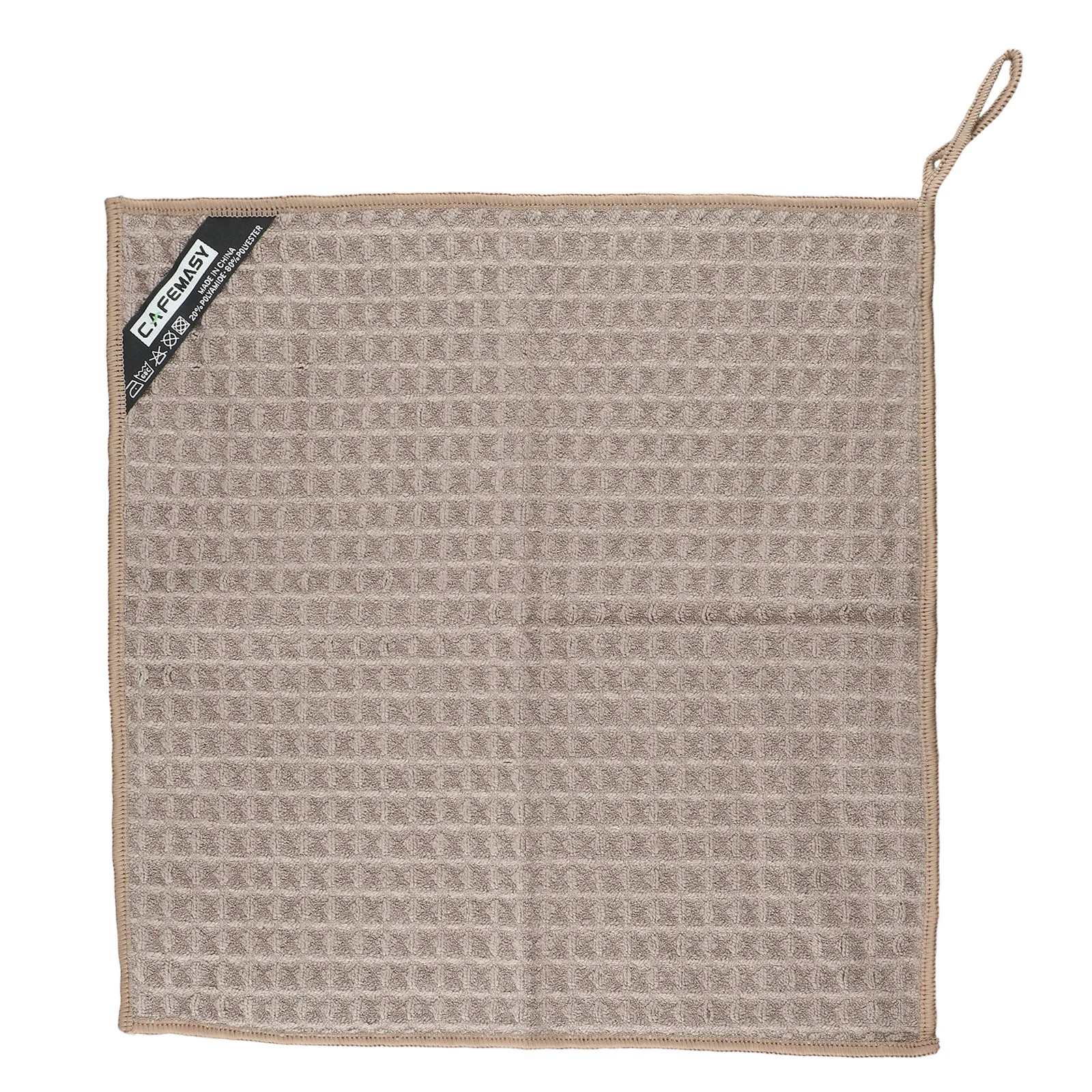 Duurzame Bar Doek Schoonmaak Bar Accessoires Nieuwe Tool 1 Stuks 30*30Cm Grijs Zeer Goede Waterabsorptie Keukens Platen