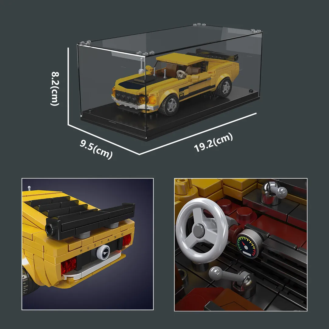 

Mould King Classic Sports Car Building Blocks Mini Racing Car Series DIY Assembly Model Educational Toy Kids Birthday Gift