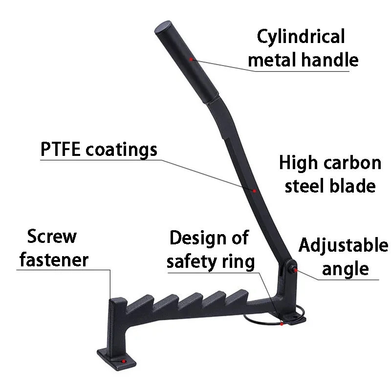 

Настенный дровокол, портативный бытовой дровокол, машина для разделения дров, открытый кемпинг, ручной сепаратор дров