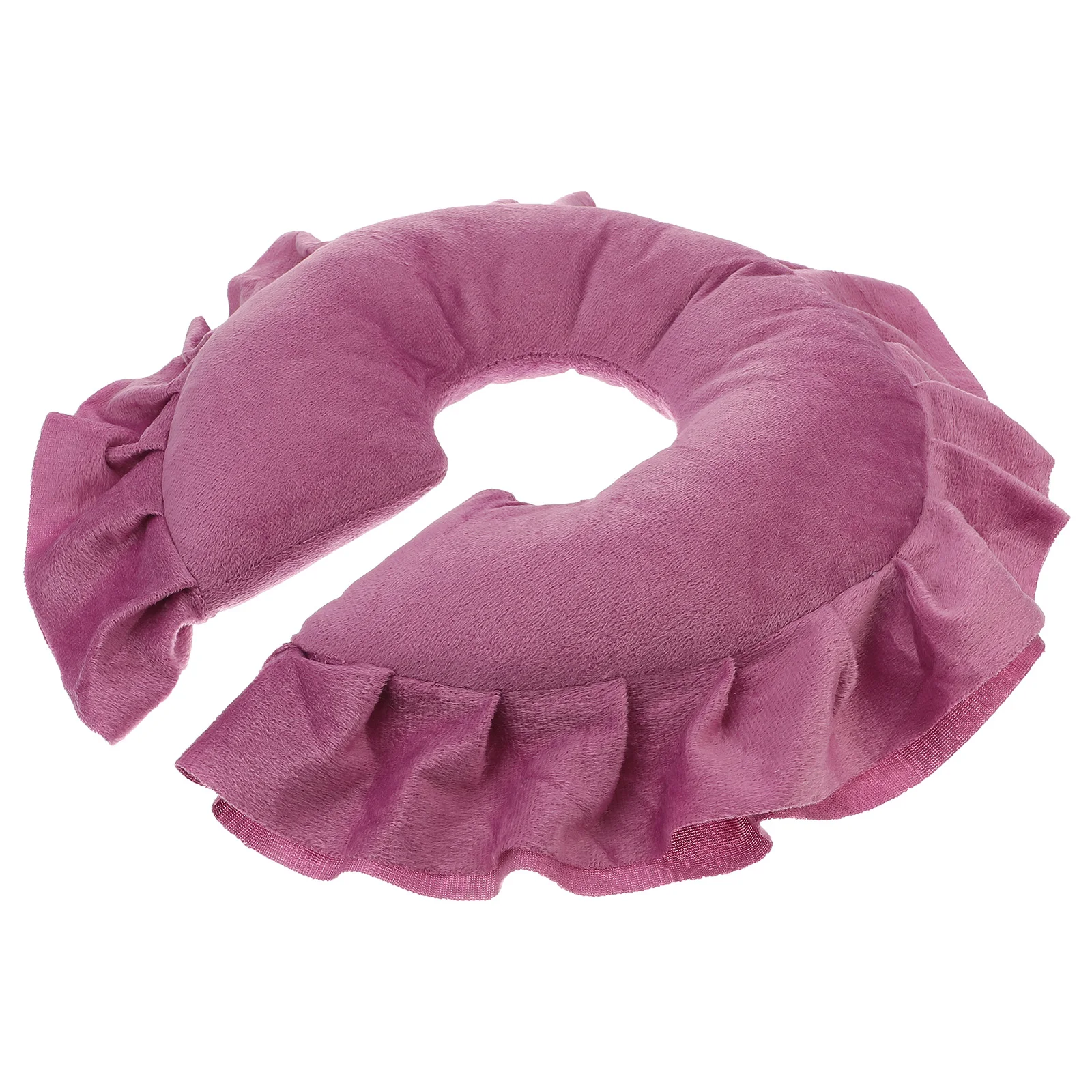 

Cotton Facial Rest Pillow Soft Spa Beauty Salon Massage Cushion Breathing Hole Cooling Dust Mites Face Down