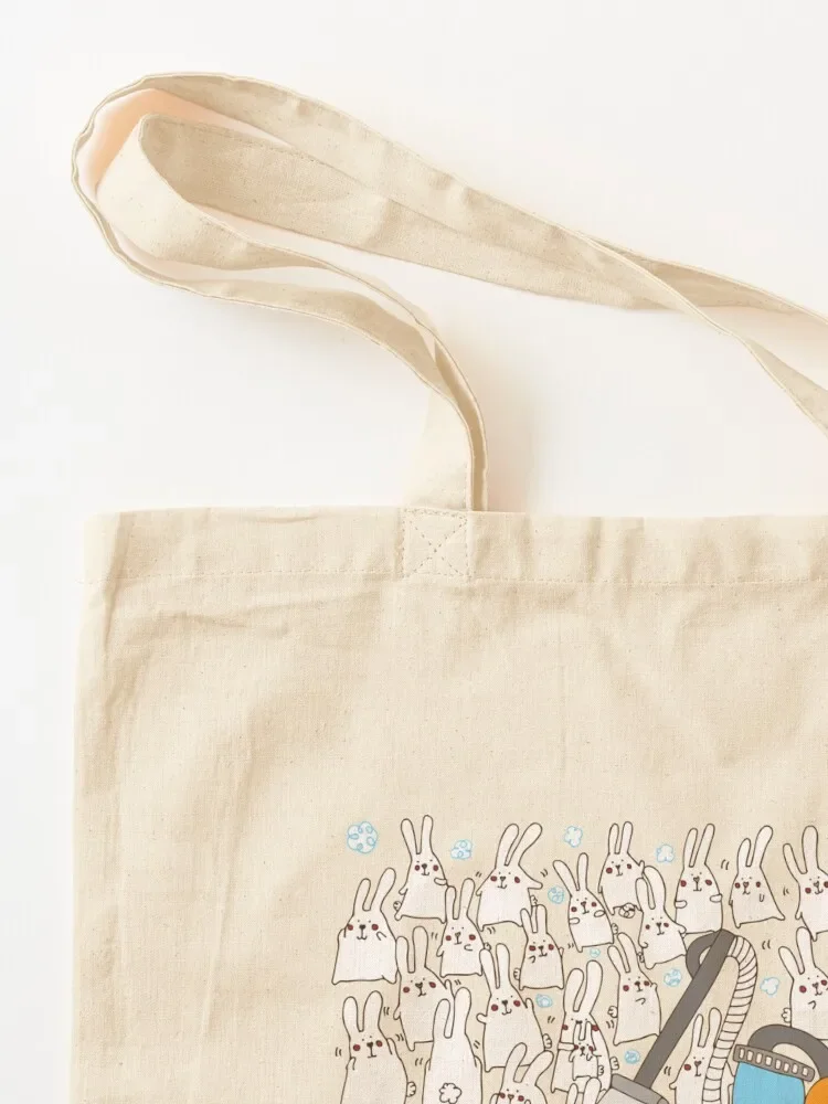 Dust bunnies Tote Bag Canvas bag great bag Woman shopper Women's shopping